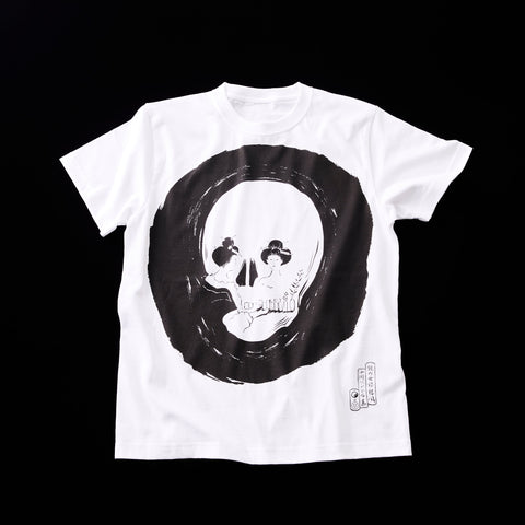 Tシャツ 「鏡の女髑髏風」