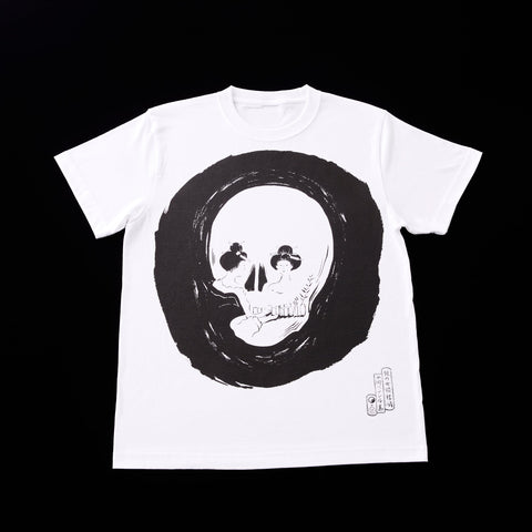 T-shirt "Mirror female skull style" 